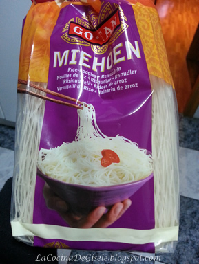 fideos de arroz